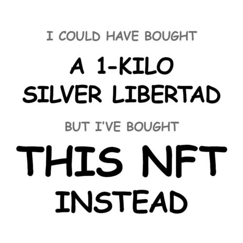 A 1-Kilo Silver Libertad