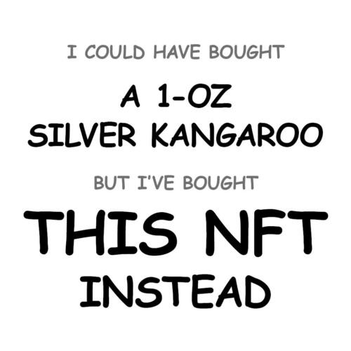 A 1-oz Silver Kangaroo