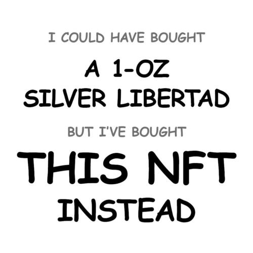 A 1-oz Silver Libertad