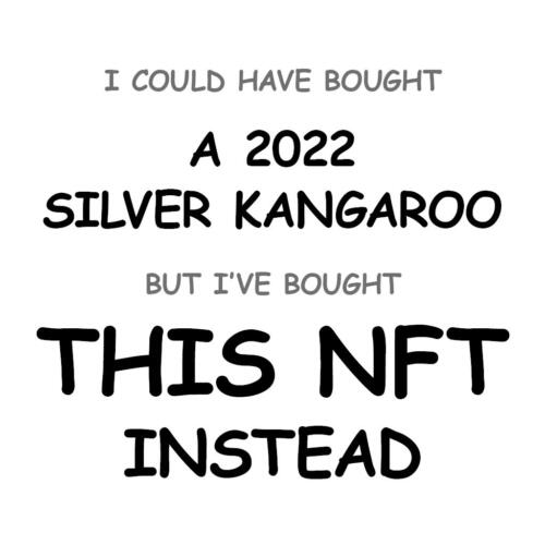A 2022 Silver Kangaroo