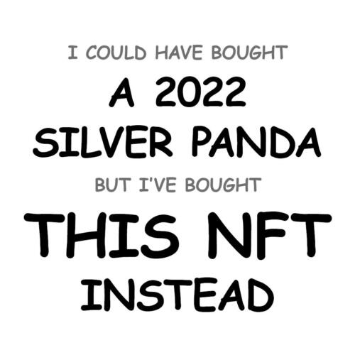 A 2022 Silver Panda