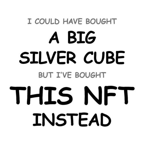 A Big Silver Cube