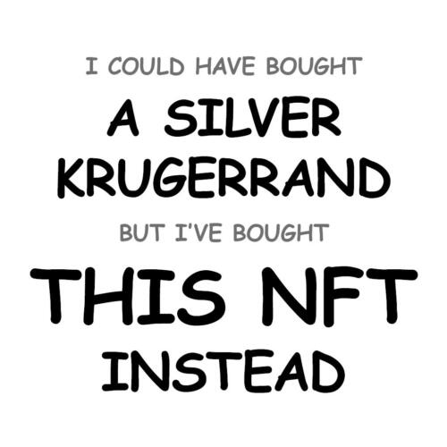 A Silver Krugerrand
